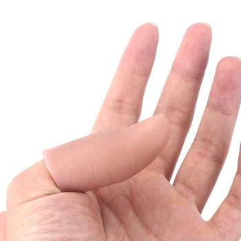 10 Gab. Mīkstās Īkšķa Gals Pirkstu Viltotas Burvju Triks Slēgt Pazūd, Parādās Pirkstu Triks, Aksesuārus, Rotaļlietas Smieklīgi Palaidnība Puse Attēls 1