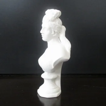Mākslas Sveķu Mazo Ģipša Statuja Apdare Venus 7cm Augsta Eiropas stila Maza Statuja Piekariņi Mājas Apdare Attēls 0