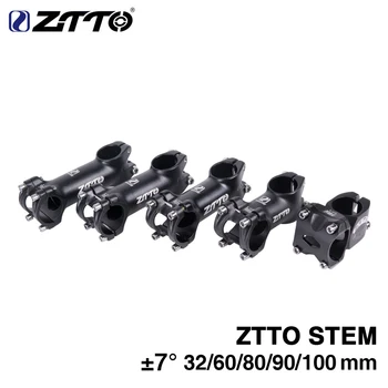 ZTTO32 60 80 90 100 de alta resistência leve 31.8 mm steiga 5mm espaçador steiga garfo para xc esmu mtb estrada bicicleta de alumín Attēls 0