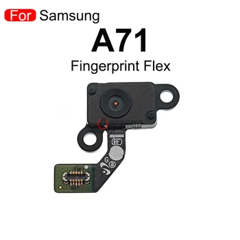 Samsung Galaxy A31 A41 A51 A71 A30s A70S pirkstu Nospiedumu Pogu Home Touch ID Sensors Flex Cable Rezerves Daļas, Remonts
