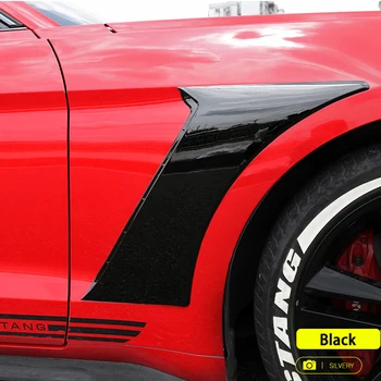 Priekšējā Pusē Spārns Durvju Kausi Plate Mustangs Auto Spārna, Kausi Segtu fit ford mustang Piederumi-2020 Auto stils