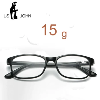 LS JĀŅA īpaši vieglas Lasīšanas Brilles Vīrieši Sievietes TR90 Presbyopic Skaidrs, Lēcas, Briļļu 1.0 1.5 2.0 2.5 3.0 3.5 4.0 Unisex