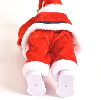 Elektriskie Mūzikas Santa Claus Lelle, Rotaļlietas, Deju, Dziedāšanas Grupa Krājumi Ziemassvētku Decora Mājas Galda Rotājumu 2022 Jaunā Gada Dāvanu