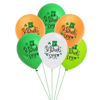 St. Patrick ' s Day Party Komplekts Īrijas Oktoberfest Balonu Apdare LAIMĪGS Vēstuli Pull Karogu, Ievietot Mājas Apdare