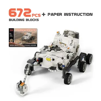 BZB KM Jaunu Kosmosa Izpēte Ir 2021. Zondes Mars Science Laboratory High-tech Building Block Modelis Bērnu Rotaļlietu DIY Ķieģeļu Daļas Dāvana