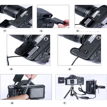 ACK-E8 ACKE8 ACK-E8 Digitālo Kameru MAIŅSTRĀVAS Adaptera Komplekts Canon EOS Rebel T2i T3i T4i T5i 550D 600D 650D 700D Kiss X4 X5 X6 Attēls 4