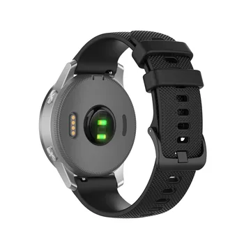 18mm 20mm 22mm Silikona Siksnas Huami Amazfit GTS 2e par Garmin vivomove 3S Smart Datumi Nomaiņa Sporta Watchband