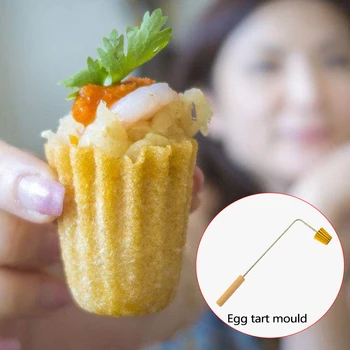 Malaizijas Pie Tee Maker Nyonya Cepures Pelējuma Inovatīvu Olu Pīrāgu Veidne Atkārtoti Ceptu Uzkodu Rīku, Virtuves Bakeware Sīkrīku Ir 2021. Attēls 0