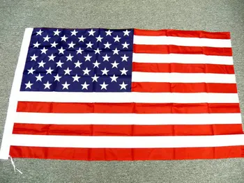 Candiway ASV Karogi Amerikas savienotās Valstis Poliestera standarta Karoga Zvaigznēm un Svītrām Amerikāņu karogi UV Izbalināt Izturīgs banner Attēls 0