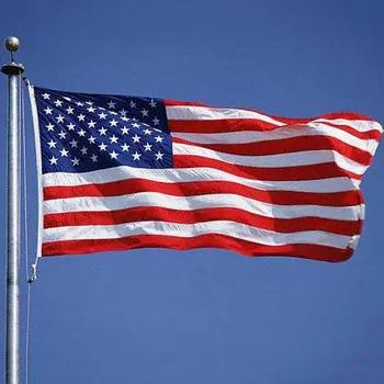 Candiway ASV Karogi Amerikas savienotās Valstis Poliestera standarta Karoga Zvaigznēm un Svītrām Amerikāņu karogi UV Izbalināt Izturīgs banner Attēls 1