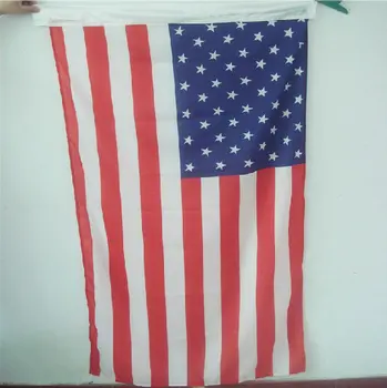 Candiway ASV Karogi Amerikas savienotās Valstis Poliestera standarta Karoga Zvaigznēm un Svītrām Amerikāņu karogi UV Izbalināt Izturīgs banner Attēls 2