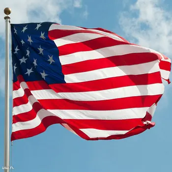 Candiway ASV Karogi Amerikas savienotās Valstis Poliestera standarta Karoga Zvaigznēm un Svītrām Amerikāņu karogi UV Izbalināt Izturīgs banner Attēls 4