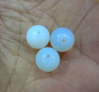 8mm Dabīgā akmens Kvarca kristāls aventurineTurquoises Opal Pusi caurumu pērles, par Diy Rotaslietu izgatavošana Aproce Accessories10pcs A9 Attēls 5