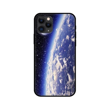Melns tpu case for iphone 5, 5s se 6s 6 7 8 plus x 10 vāciņš iphone XR XS 11 pro MAX gadījumā Starpzvaigžņu Violeta Space Star Attēls 1