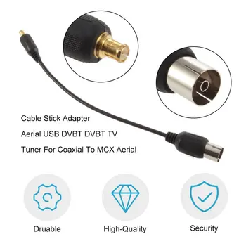 Pērkat 1 Get 1 Bezmaksas Vadu Stick Adapteri Antenu USB DVBT DVBT TV Uztvērēju, lai Koaksiālo uz MCX Antenas Jaunākās Karstā Meklēšana Attēls 0