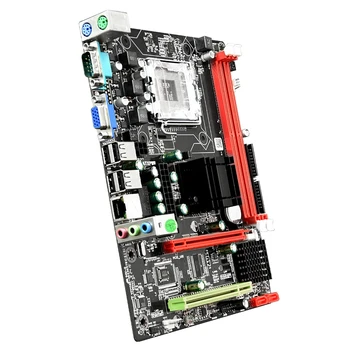 4GB G31 Pamatplate LGA775 DDR2 Otrās Paaudzes Atbalsta Core Xeon CPU ar LPT, Com Interfeisu+SATA IDE Strāvas Vads
